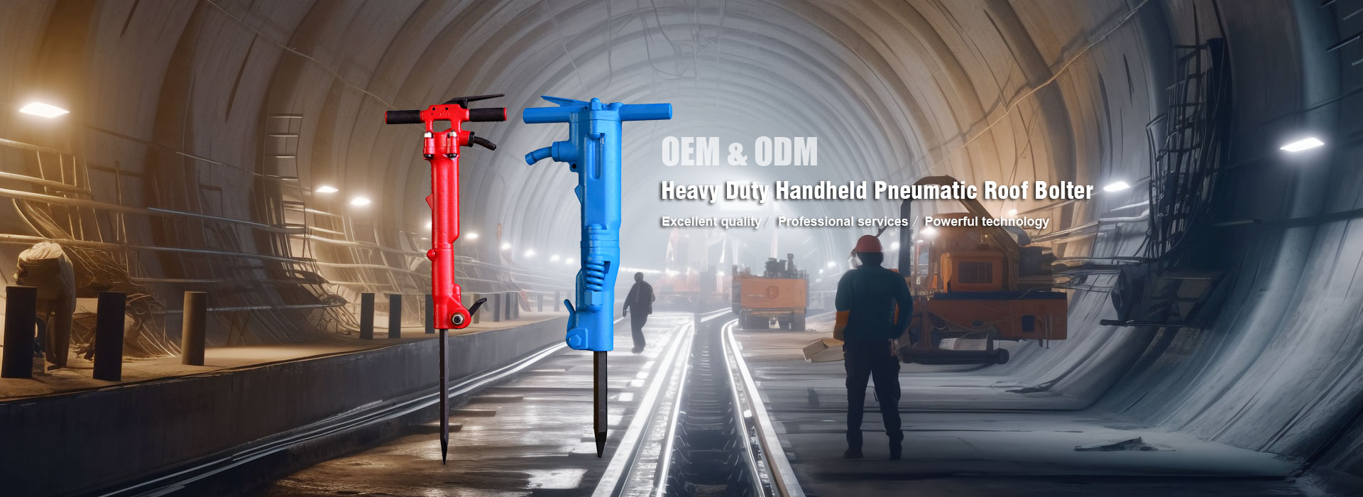 Kina Heavy Duty håndholdt pneumatisk takbolt